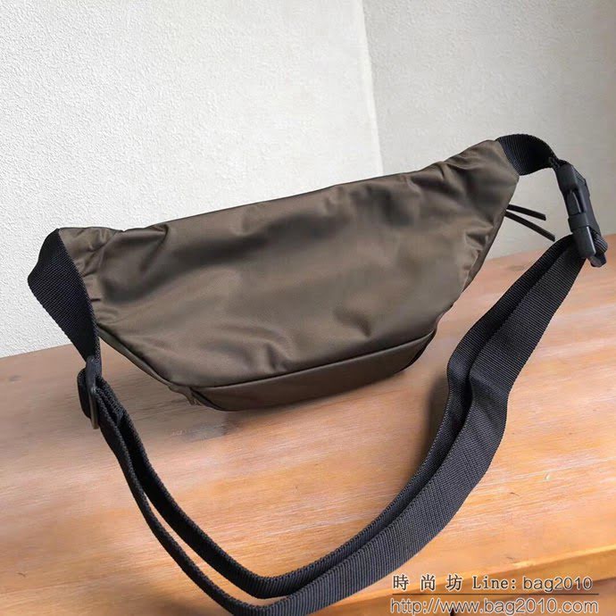 GlVENCHY紀梵希 新款 軍綠色尼龍腰包 可做腰包 挎包 083455  tsg1240